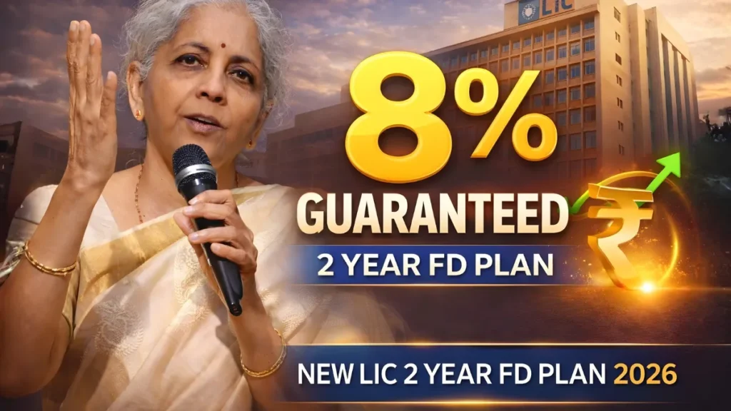 Current image: 2026 new LIC 2 Year FD Plan Launched