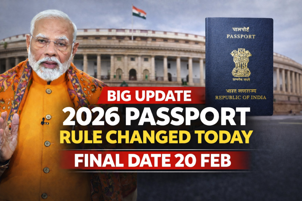 2026 Passport Rule Changed Today