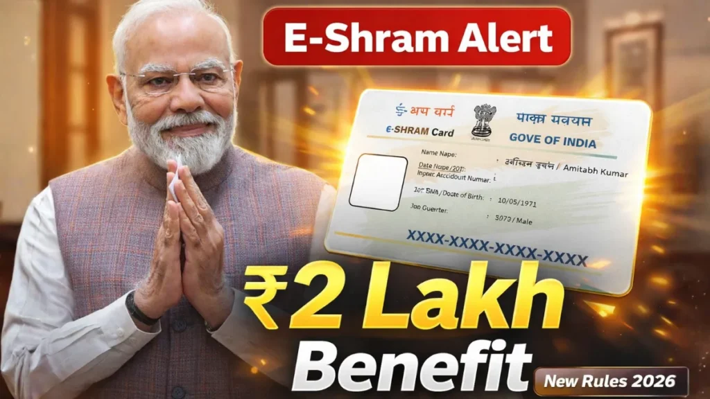 Current image: E-Shram Card Holders Alert